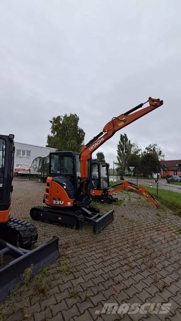 Hitachi ZX33U Bandgrävare
