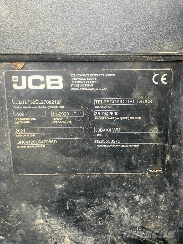 JCB TLT 30 D Dieselmotviktstruckar