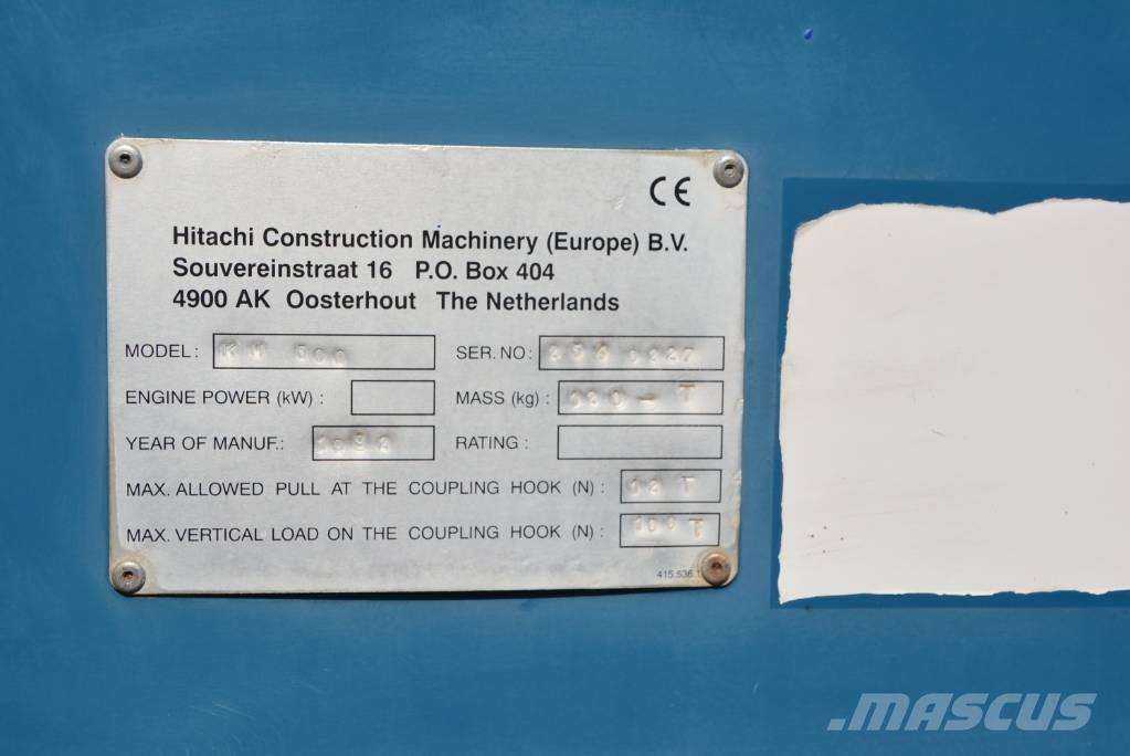 Hitachi KH 500-3 Bangående Kranar