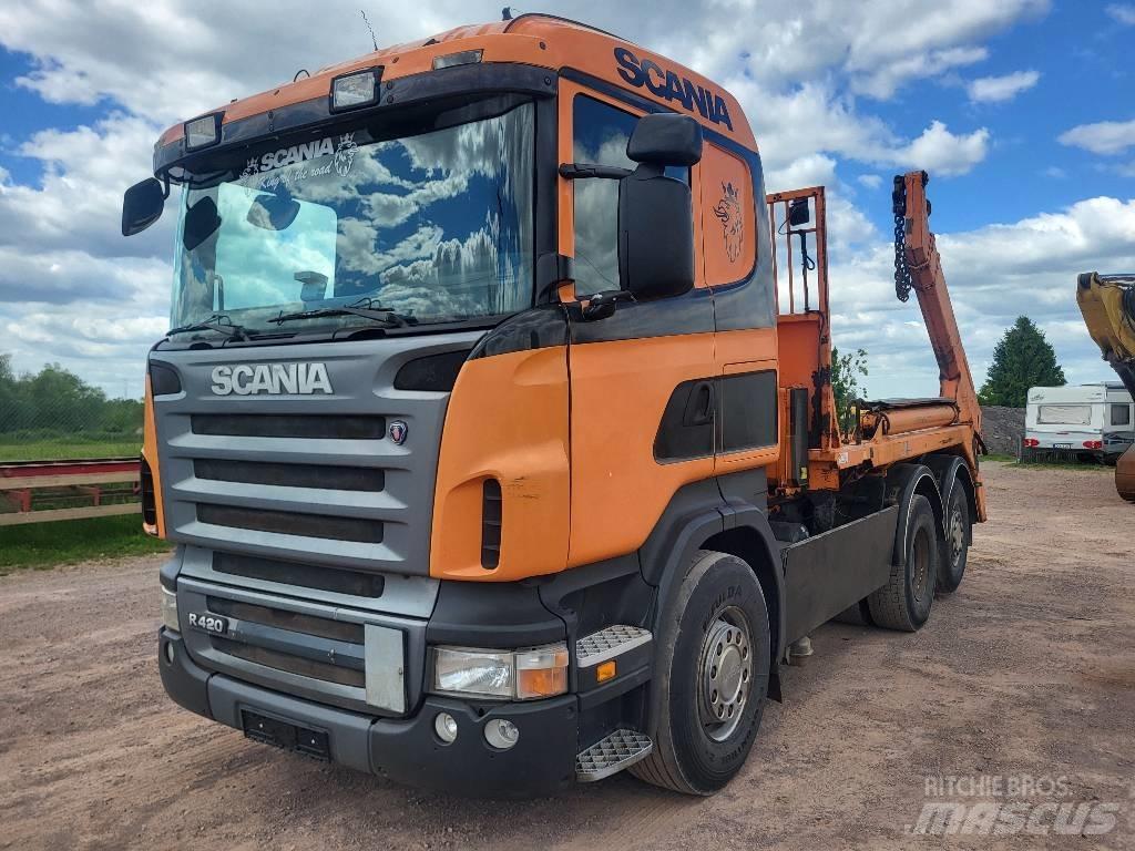 Scania R420LB 6x2 Förrådscontainers