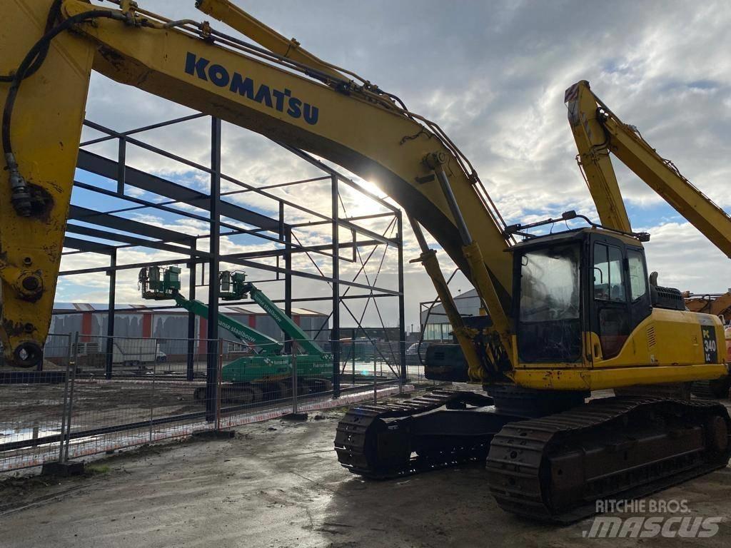 Komatsu PC340-7 Bandgrävare