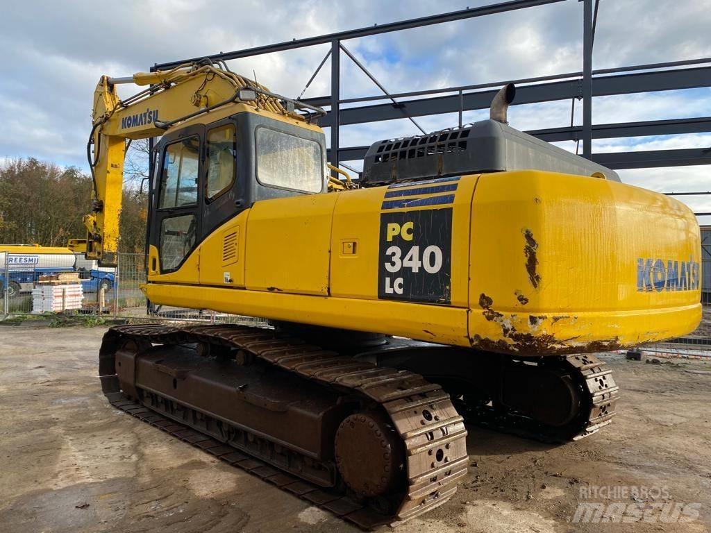 Komatsu PC340-7 Bandgrävare