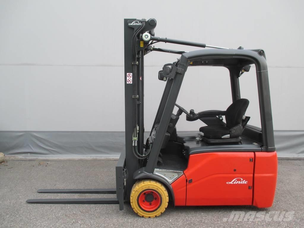 Linde E 18 Elmotviktstruckar