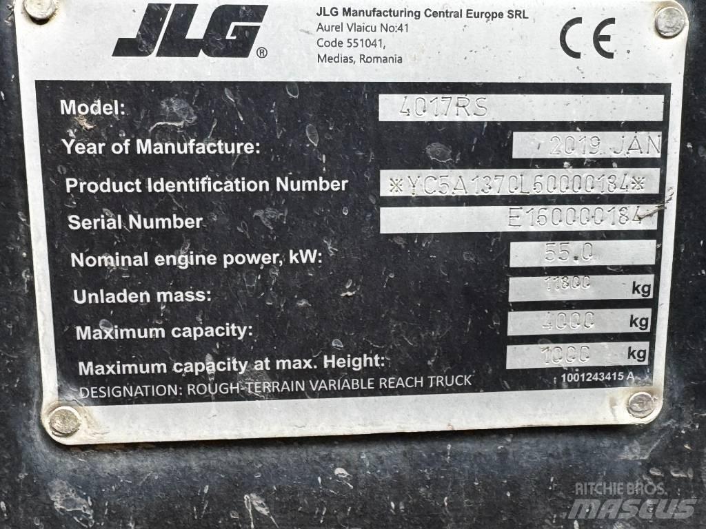 JLG 4017RS Teleskoplastare