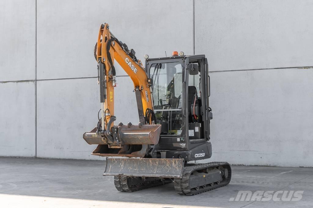 CASE CX 25 D Minigrävare < 7t