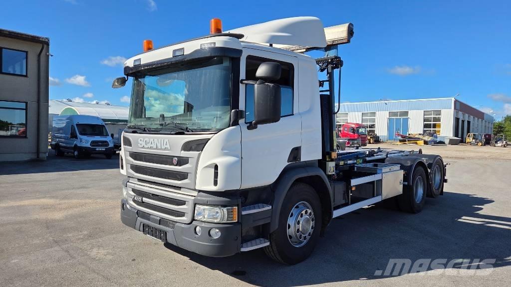 Scania P410 6X2 Lastväxlare/Krokbilar