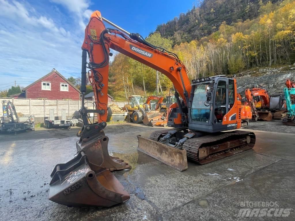 Doosan DX140LCR-5 Bandgrävare
