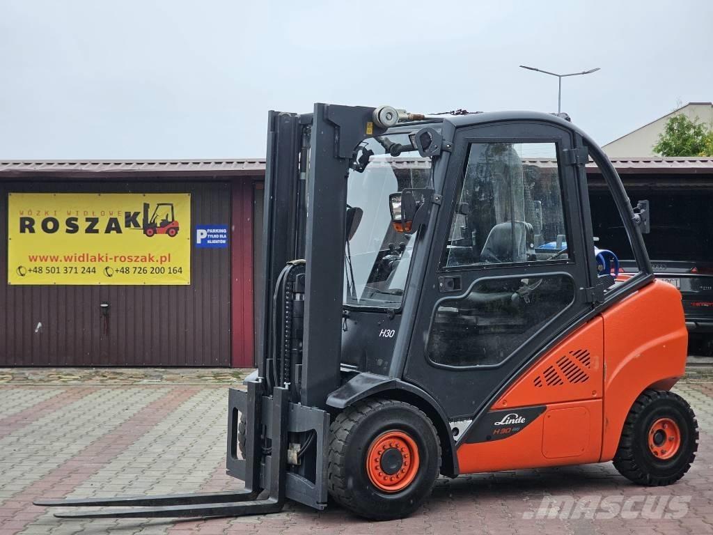 Linde H30T-02 Gasolmotviktstruckar
