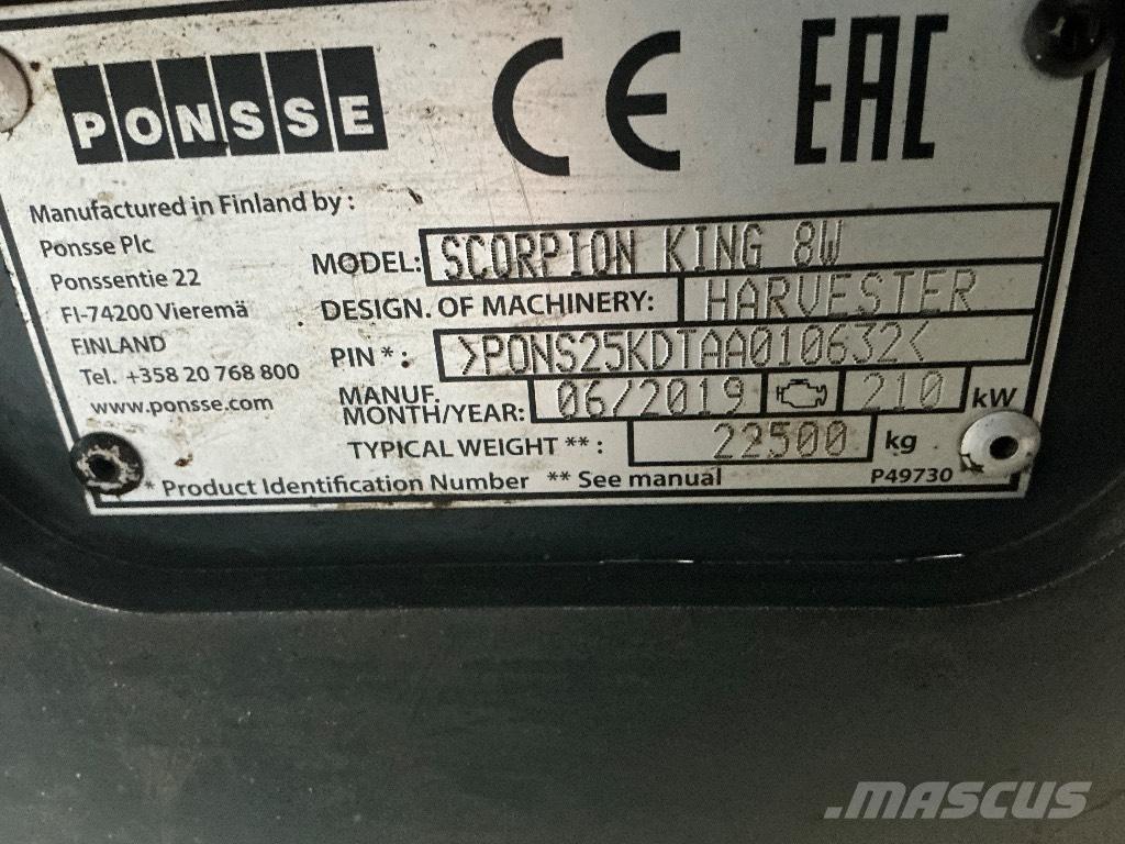 Ponsse Scorpion King Skördare