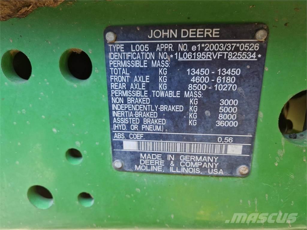 John Deere 6195R Traktorer