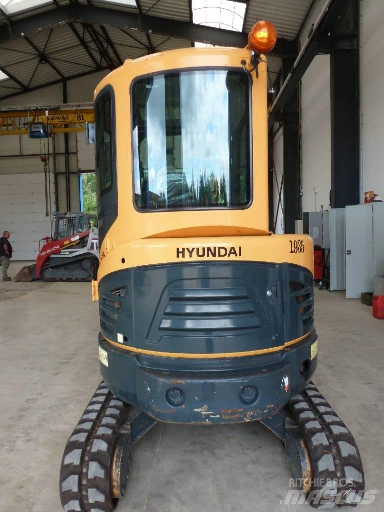 Hyundai R25Z-9AK Minigrävare < 7t