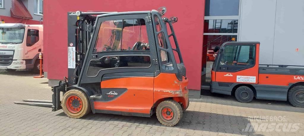 Linde E 50 Elmotviktstruckar