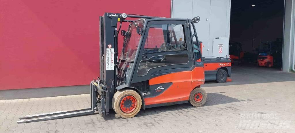 Linde E 50 Elmotviktstruckar