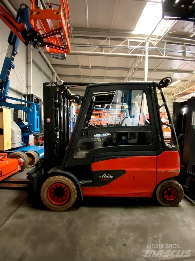 Linde E 50 Elmotviktstruckar