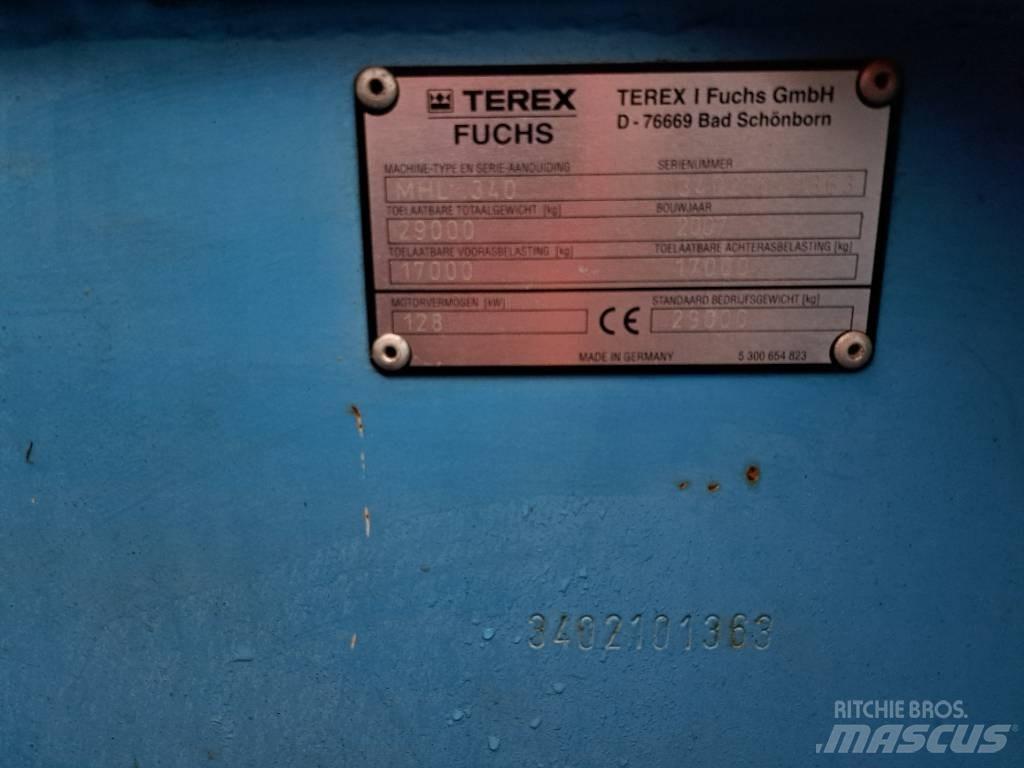 Fuchs MHL340D Avfalls / industri hantering