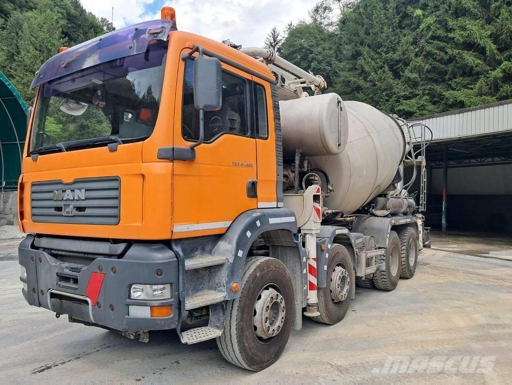 MAN TGA 41.480 Cementbil