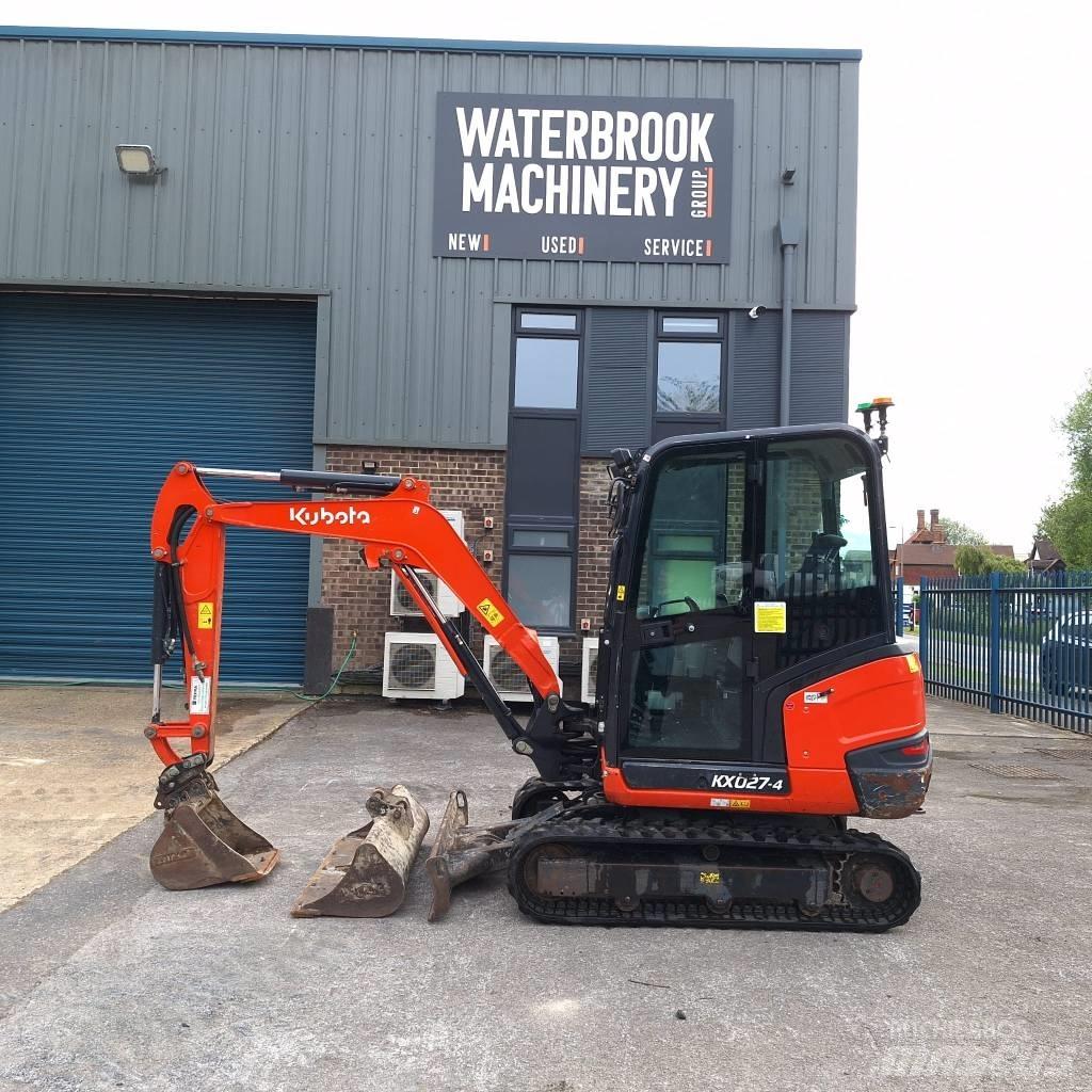 Kubota KX 027-4 Minigrävare < 7t