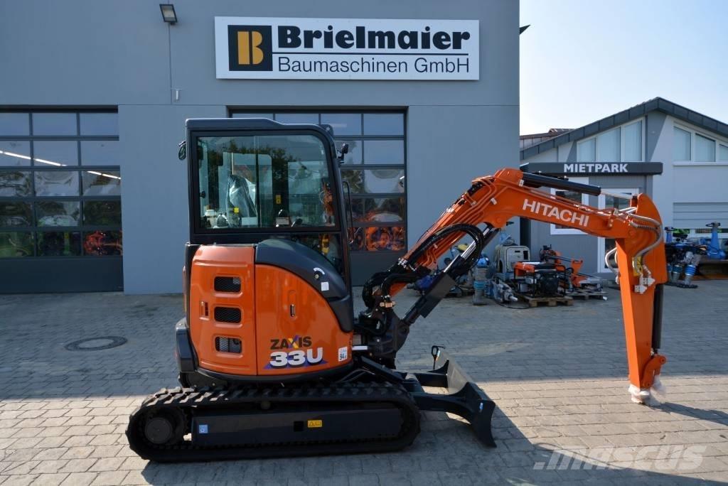 Hitachi ZX 33 U-6 Minigrävare < 7t