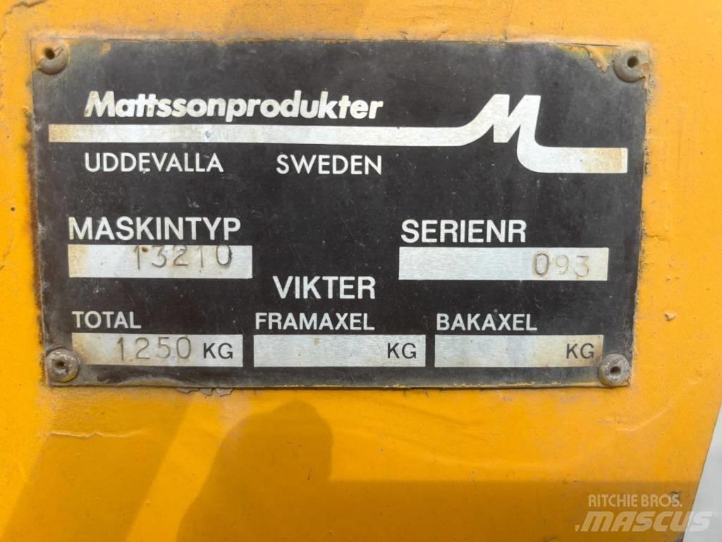 Mattsson 261 S Väghyvlar