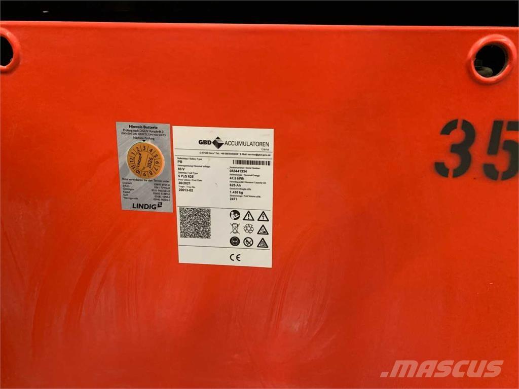 Linde E25L Elmotviktstruckar