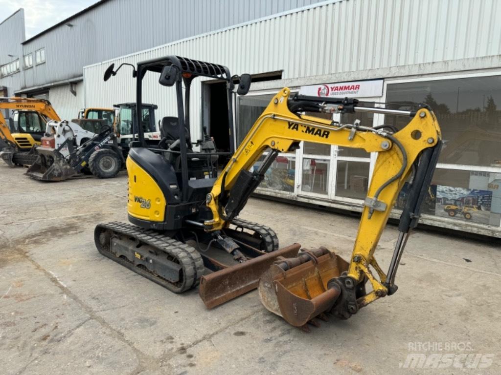 Yanmar VIO26 (08544) Minigrävare < 7t