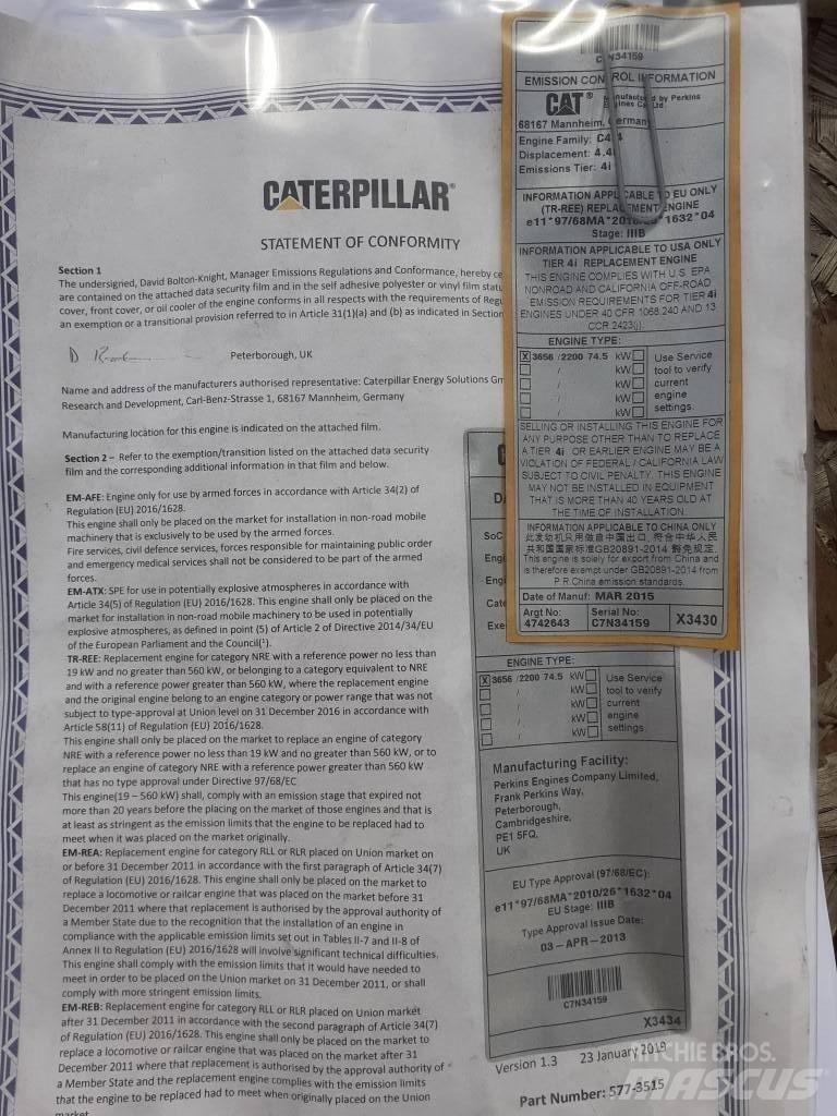CAT Motor 3056 Motorer
