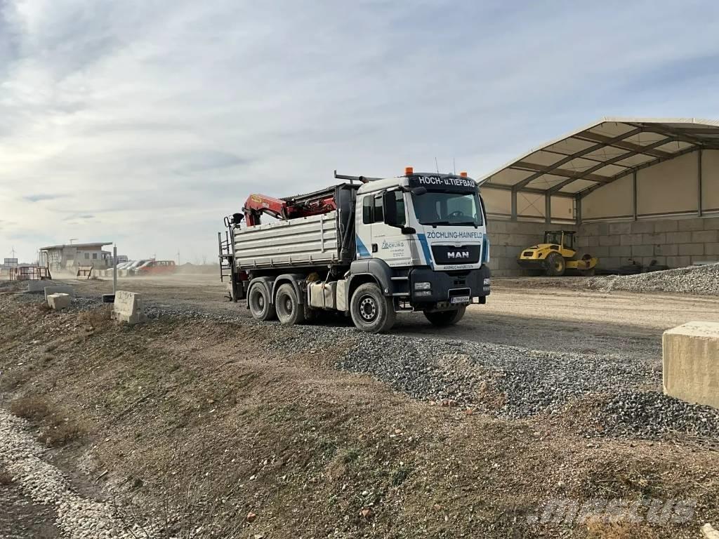 MAN TGS 33.480 BB Tippbilar