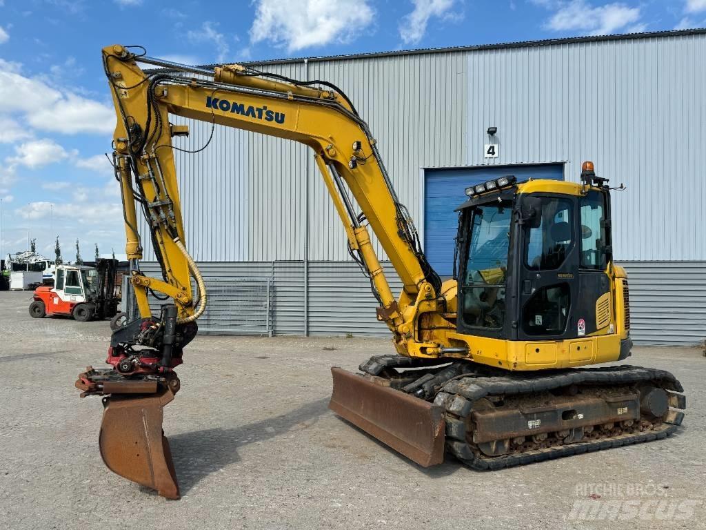 Komatsu PC 118 MR-8 Bandgrävare