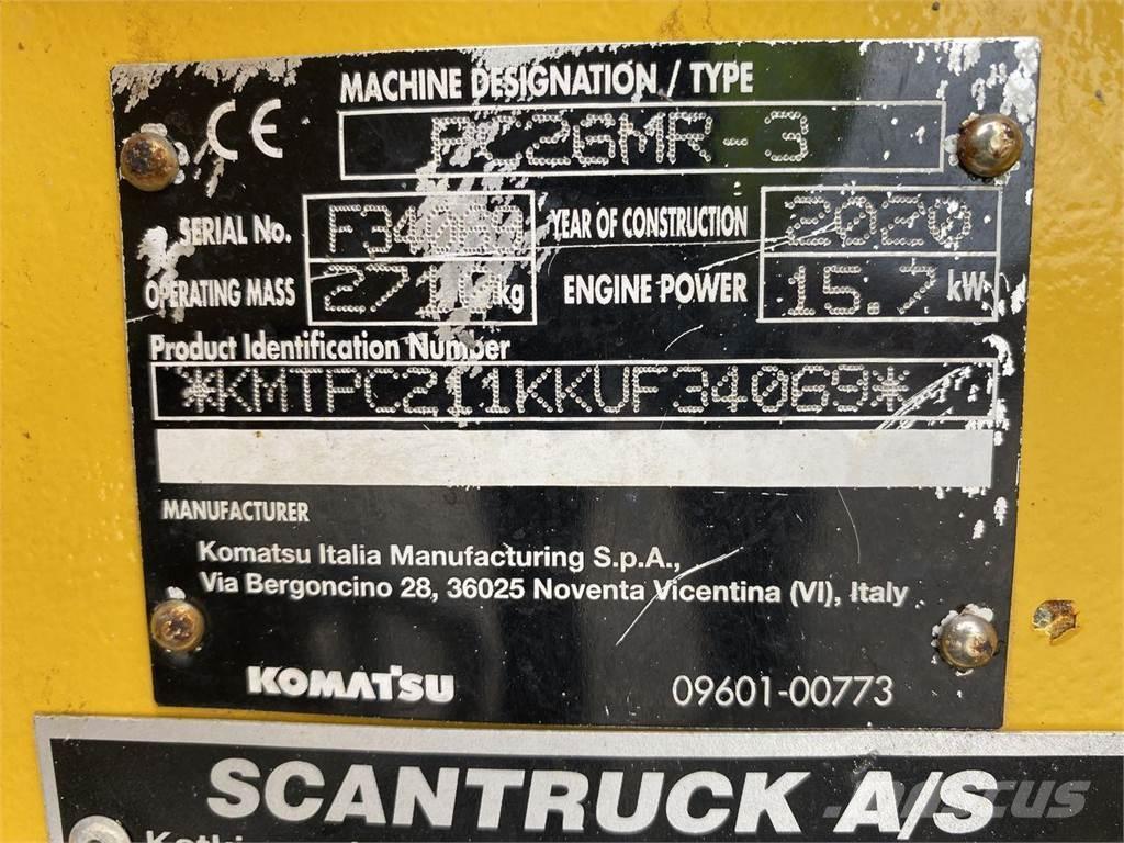 Komatsu PC26MR-3 Hjulgrävare
