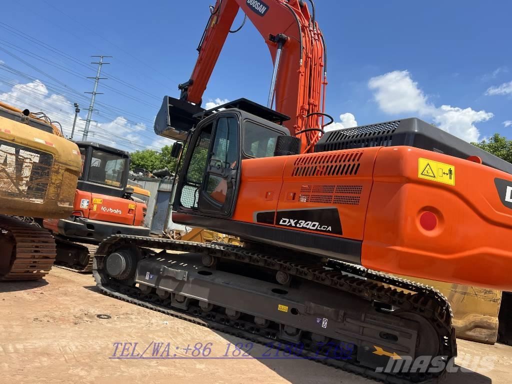 Doosan DX340 Bandgrävare