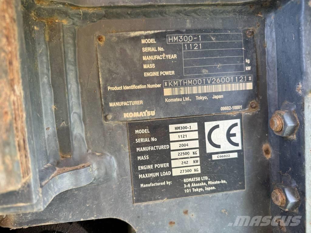 Komatsu HM300-1 Midjestyrd dumper