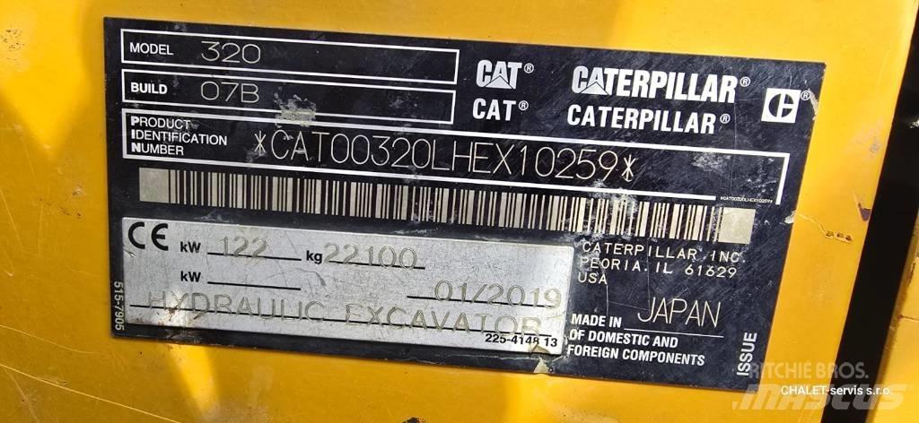 CAT 320 Bandgrävare
