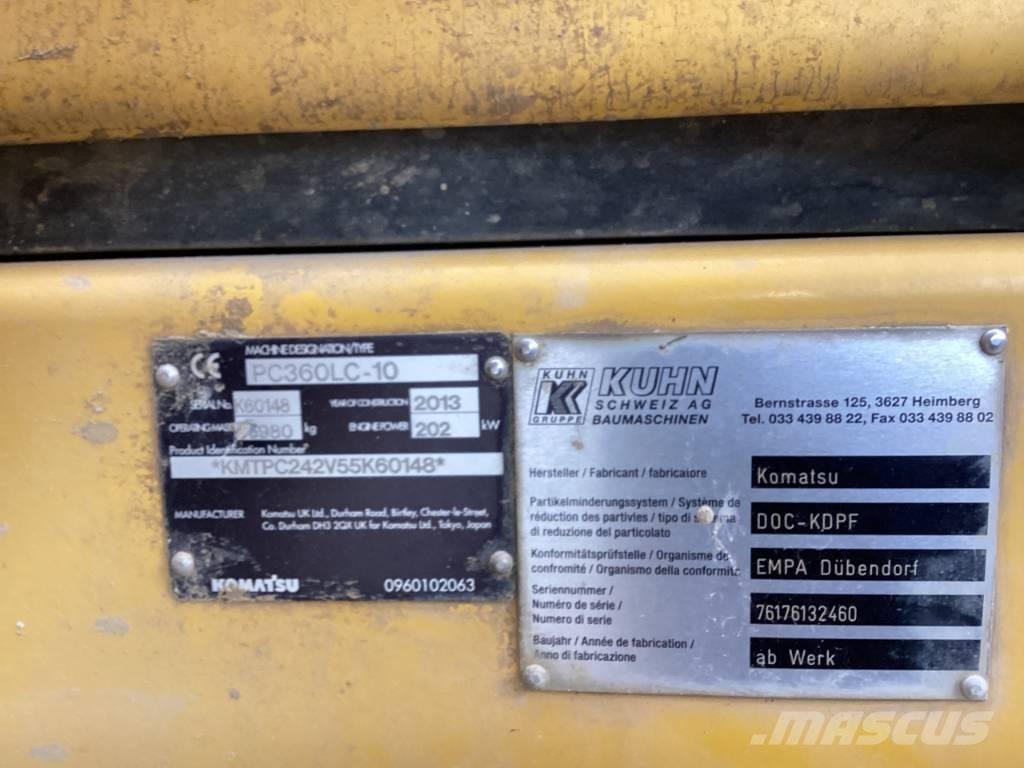 Komatsu PC 360 LC-10 Bandgrävare