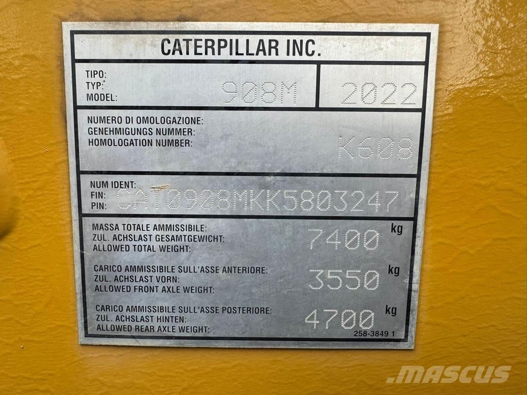 CAT 908M Hjullastare
