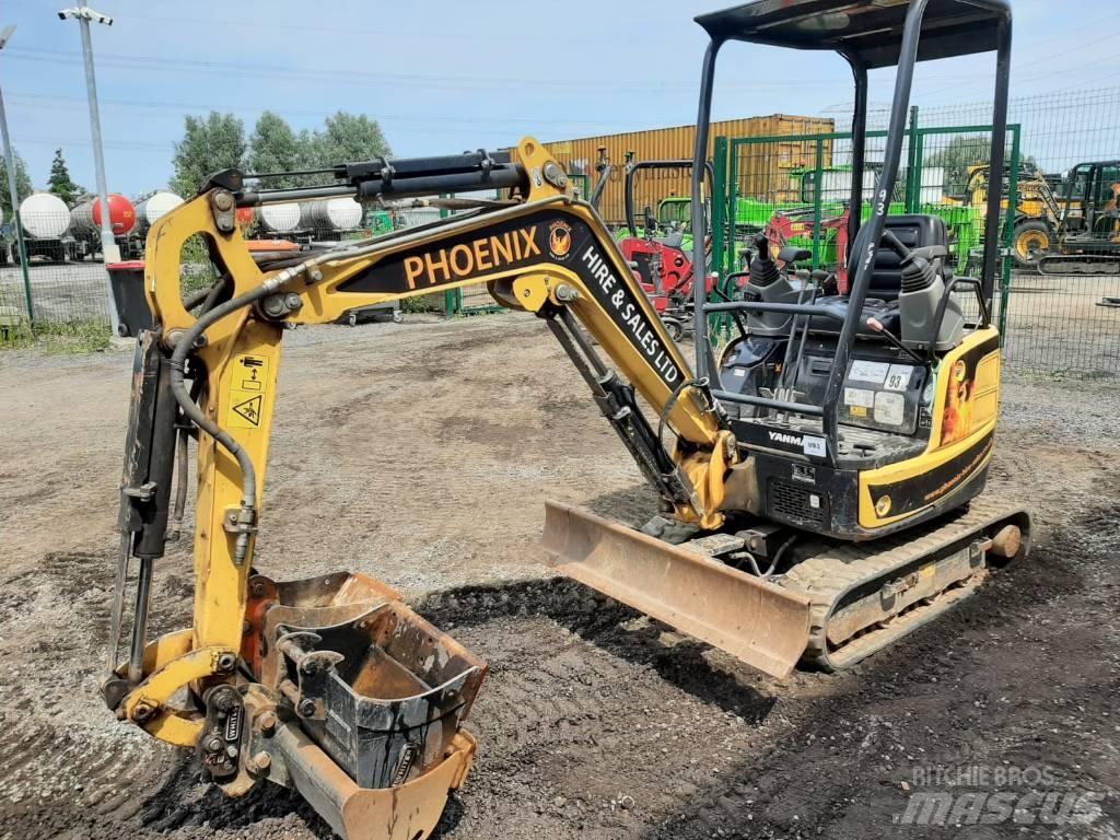 Yanmar Vio 17 Minigrävare < 7t
