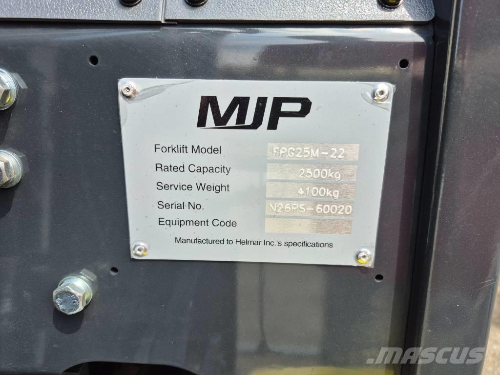  MJP FPG25M-22 Övriga motviktstruckar
