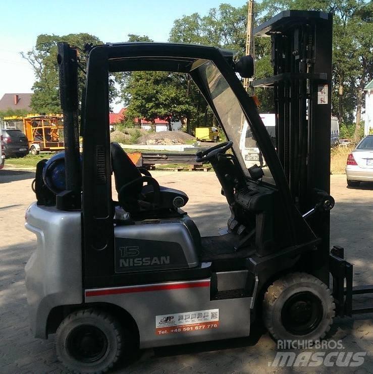 Nissan PD1A15Q Gasolmotviktstruckar