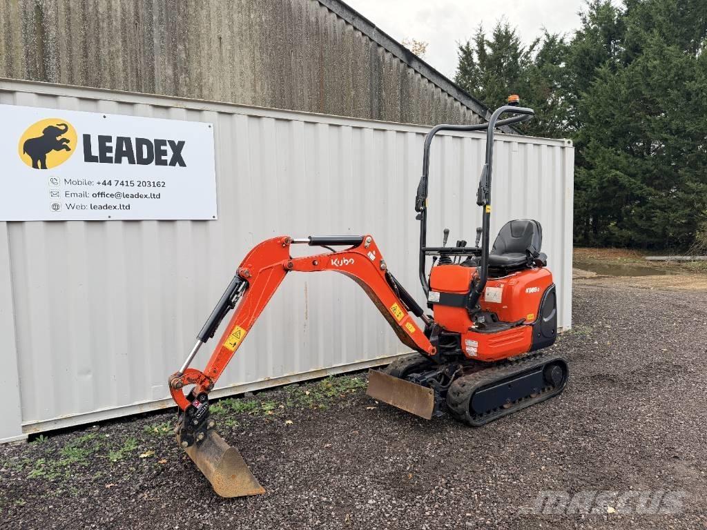 Kubota K 008-3 Minigrävare < 7t