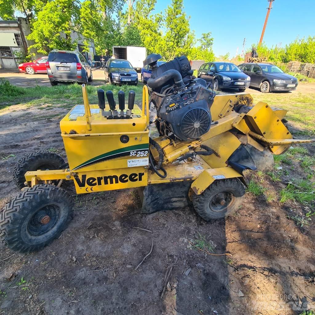 Vermeer SC252 Stubbfräsar