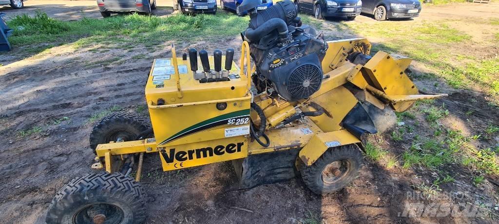 Vermeer SC252 Stubbfräsar