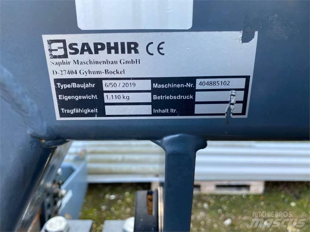 Saphir Combi 6-50 Fast- och kletgödselspridare