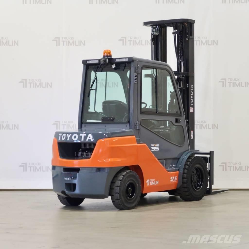 Toyota 52-8FDJF35 Dieselmotviktstruckar