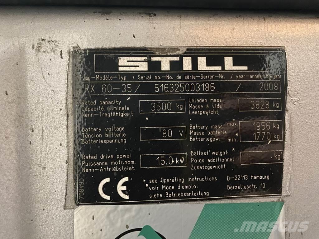 Still RX60-35 Elmotviktstruckar
