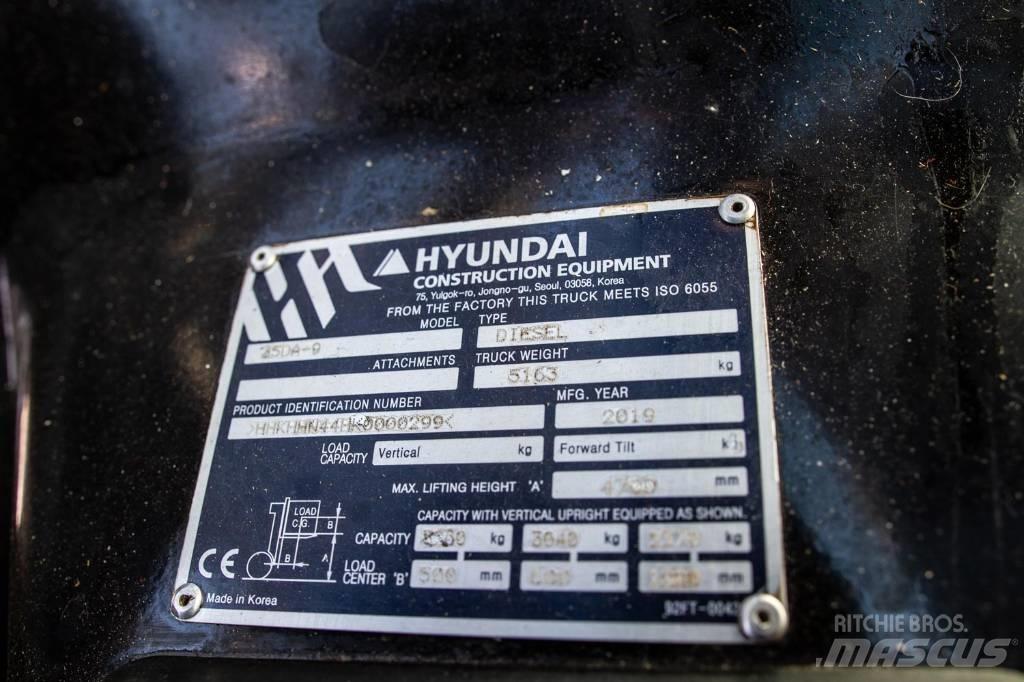 Hyundai 35 DA-9 Dieselmotviktstruckar