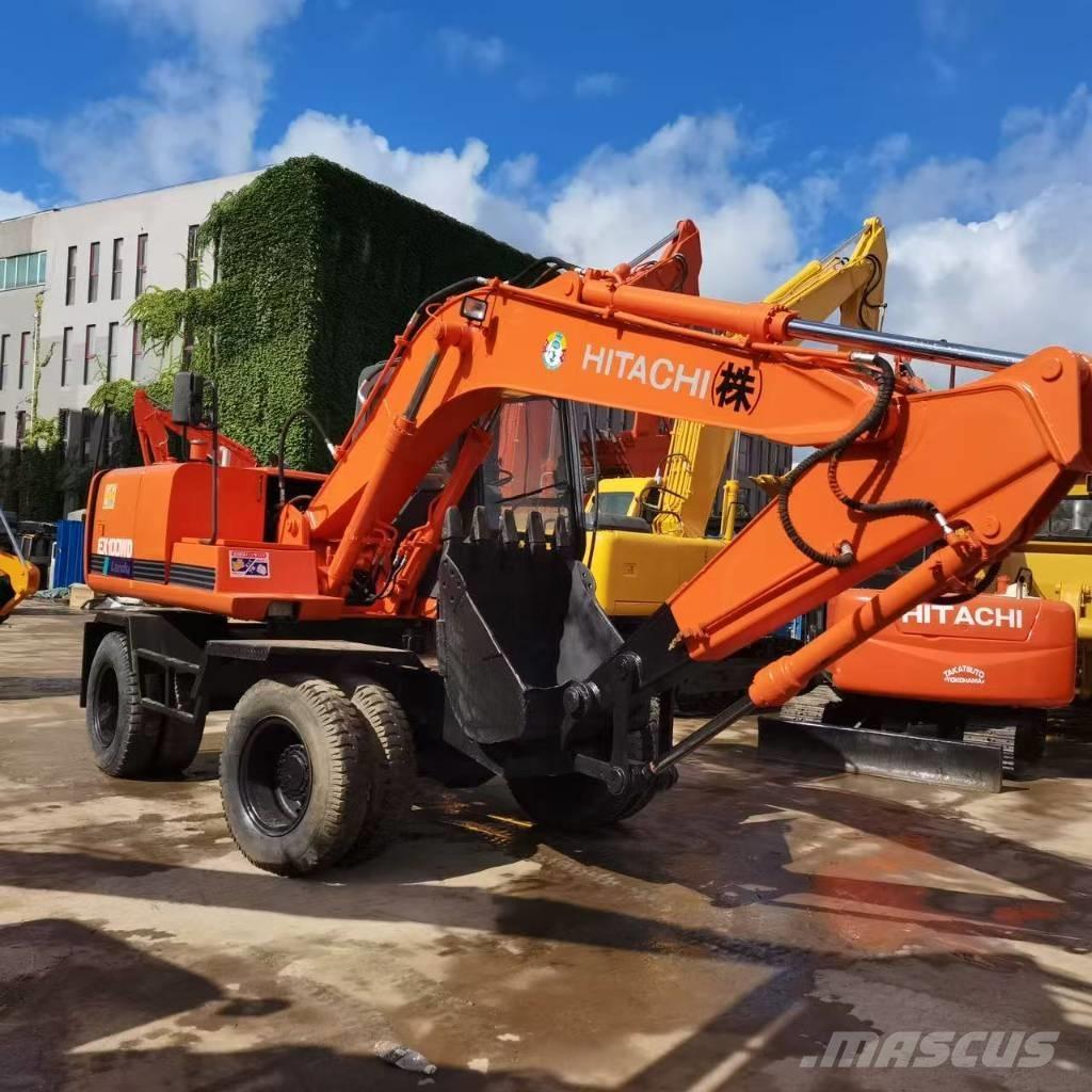 Hitachi EX 100 W D Hjulgrävare