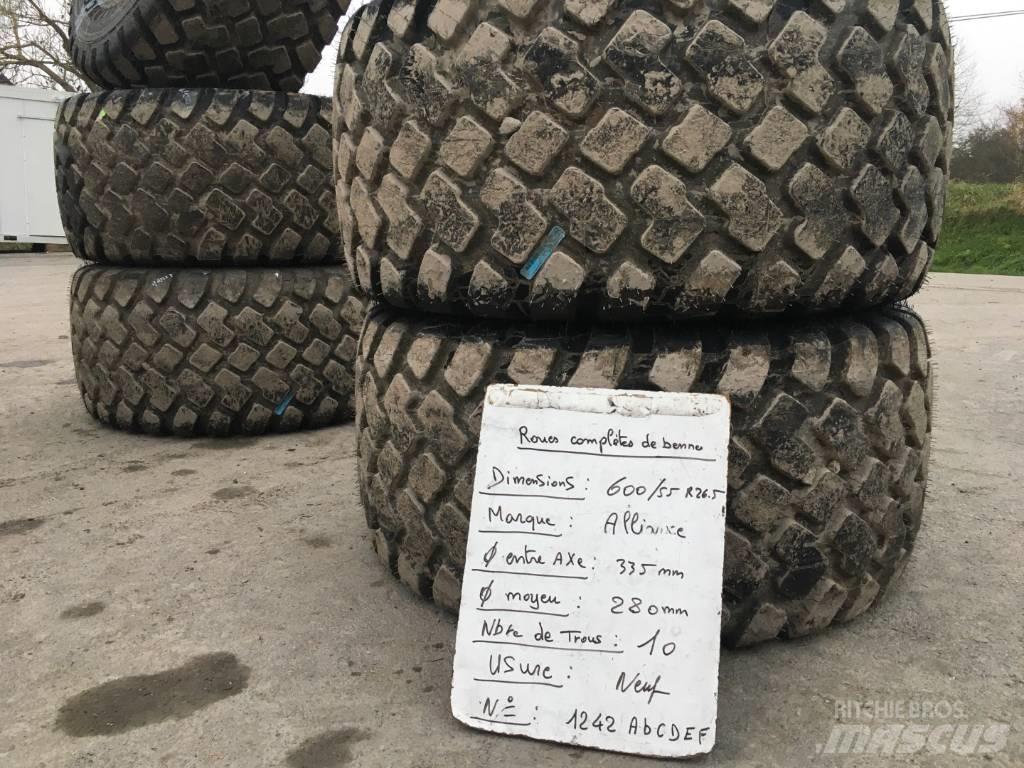 Alliance 600/55R26.5 Däck, hjul och fälgar