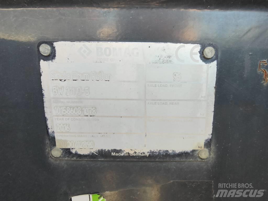 Bomag BW 211 D-50 Pneumatiska Hjulvältar