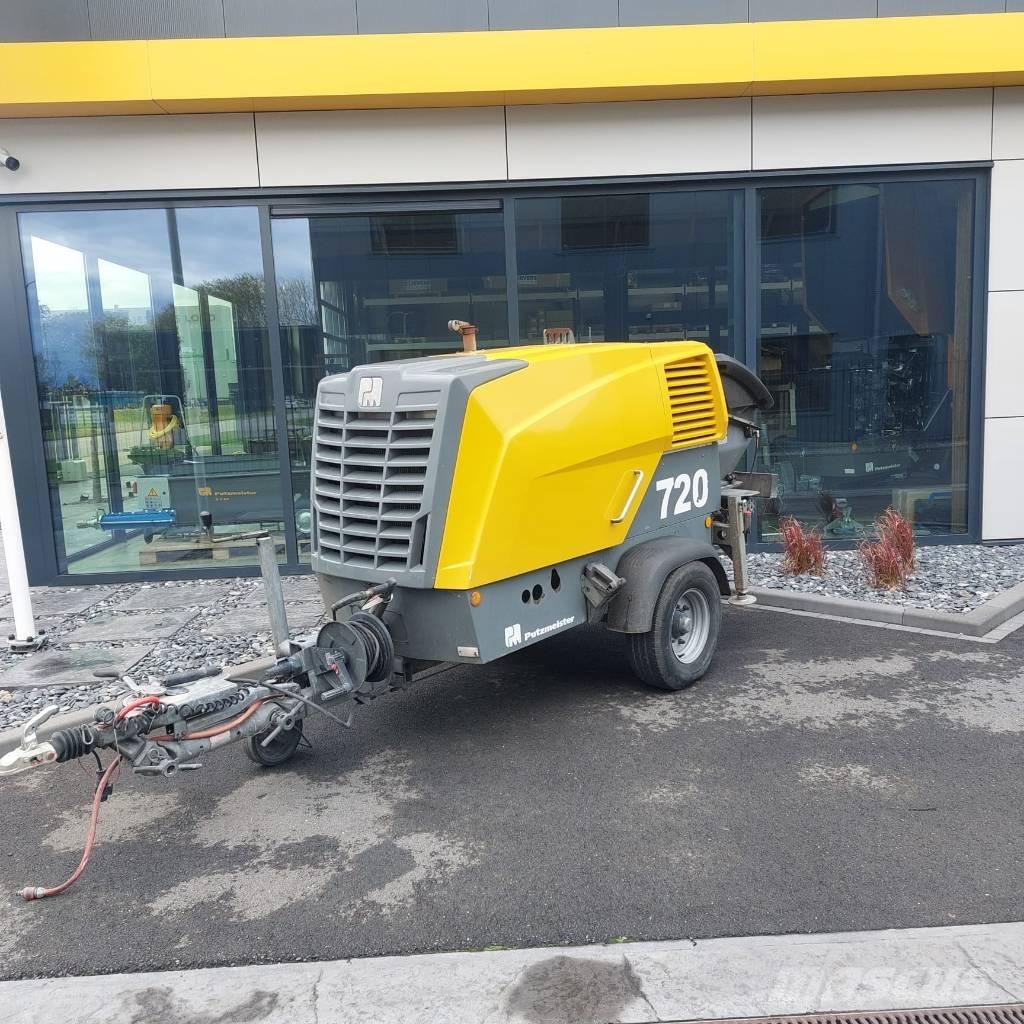 Putzmeister P 720 TD Lastbilar med betongpump