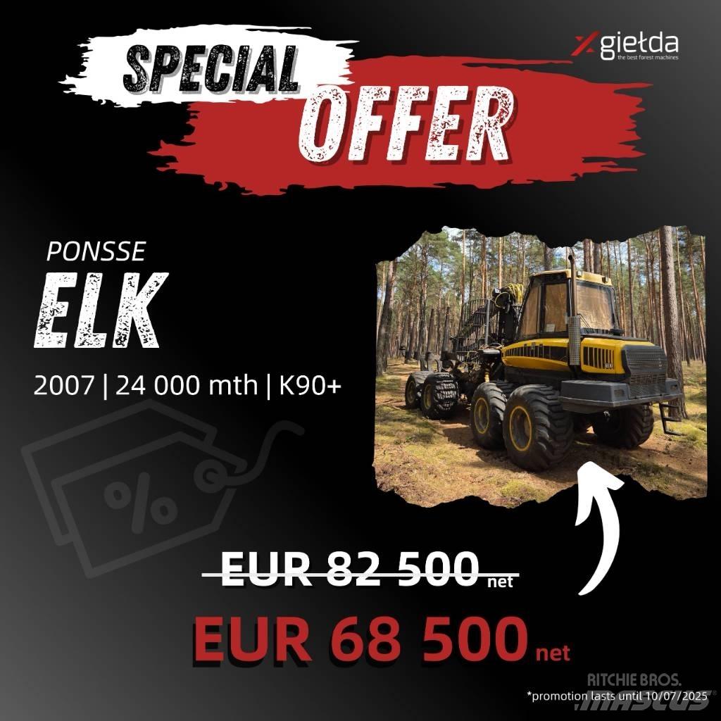 Ponsse Elk Skotare