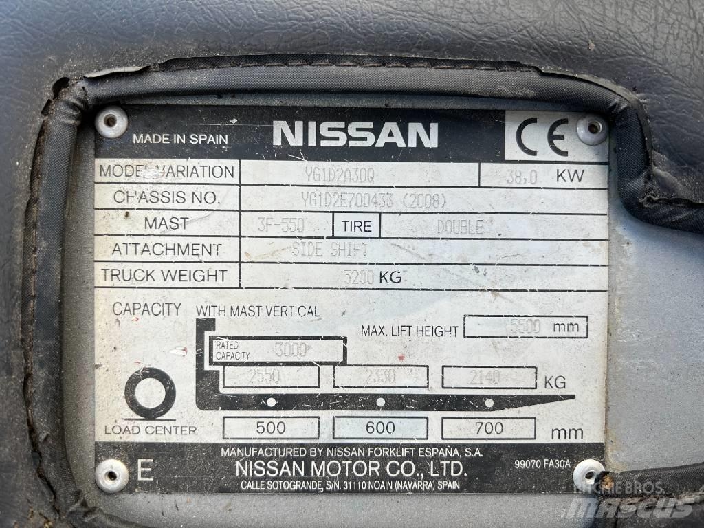 Nissan DX 30 Dieselmotviktstruckar